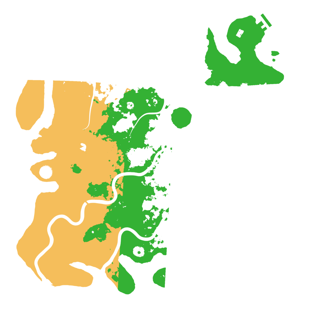 Biome Rust Map: Procedural Map, Size: 4200, Seed: 1879678359