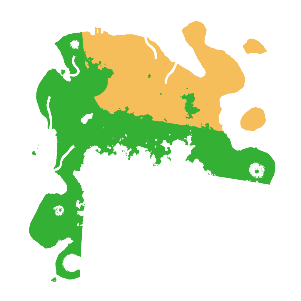 Biome Rust Map: Procedural Map, Size: 3000, Seed: 567830266