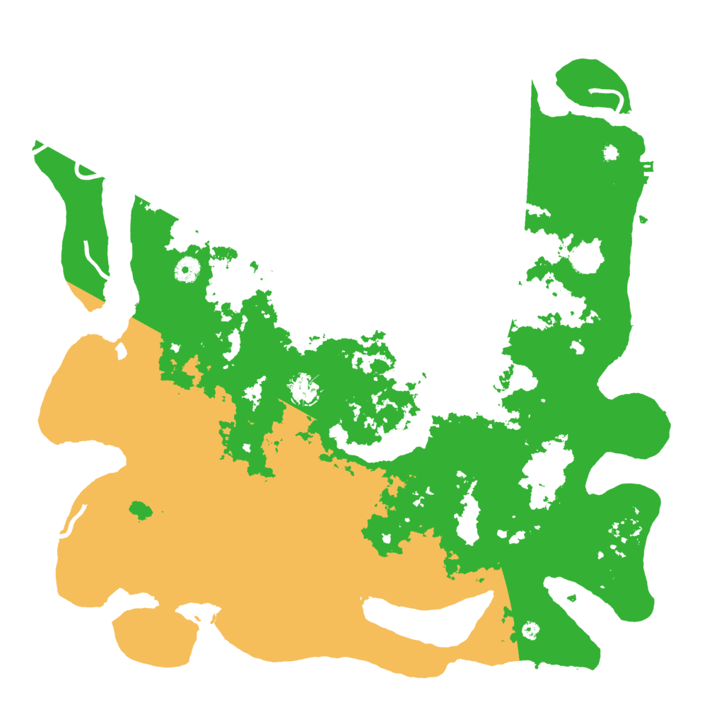 Biome Rust Map: Procedural Map, Size: 4250, Seed: 92644003