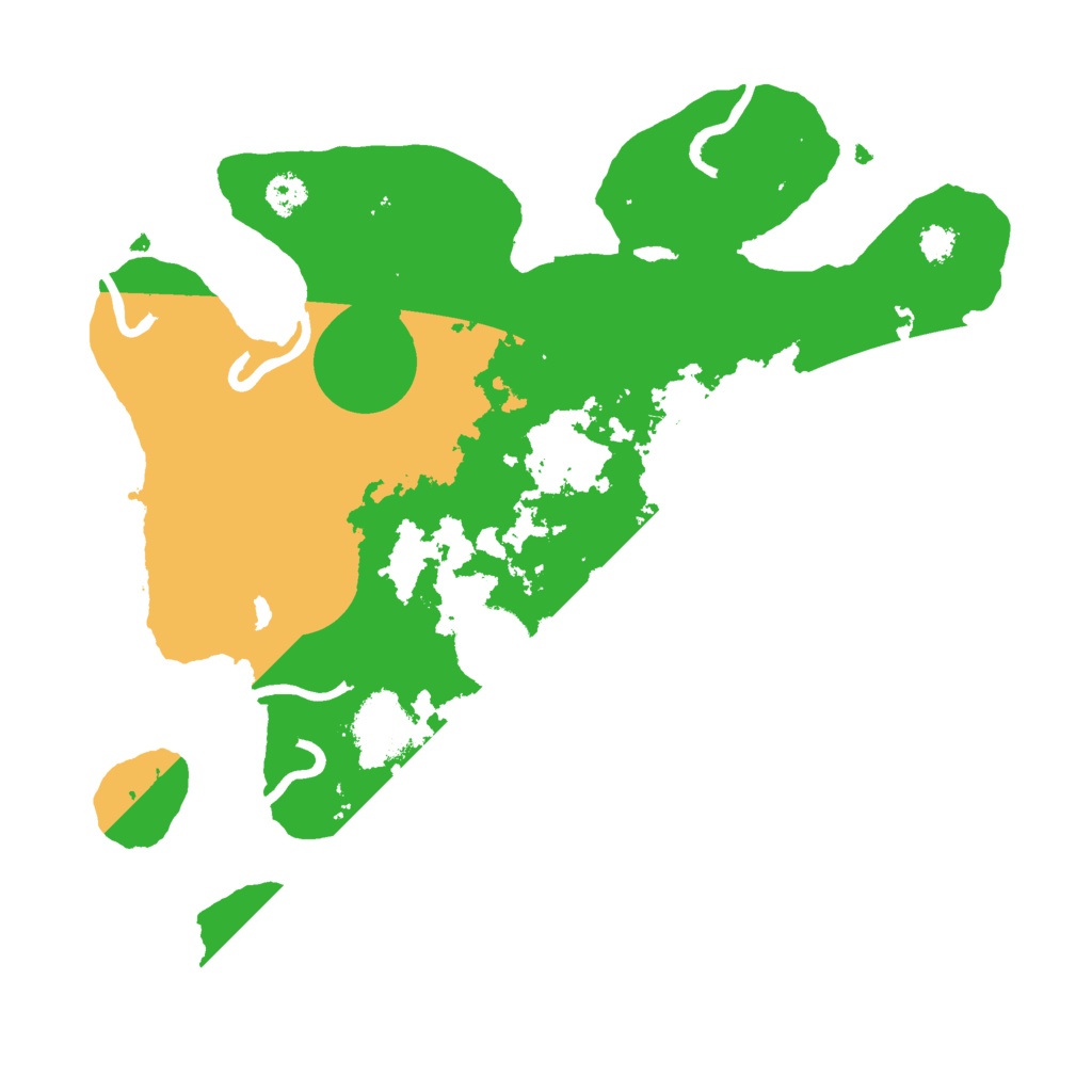 Biome Rust Map: Procedural Map, Size: 2800, Seed: 445