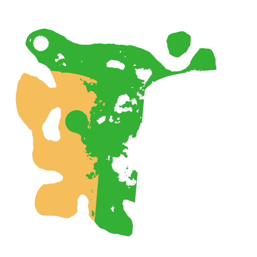 Biome Rust Map: Barren, Size: 3000, Seed: 160890087