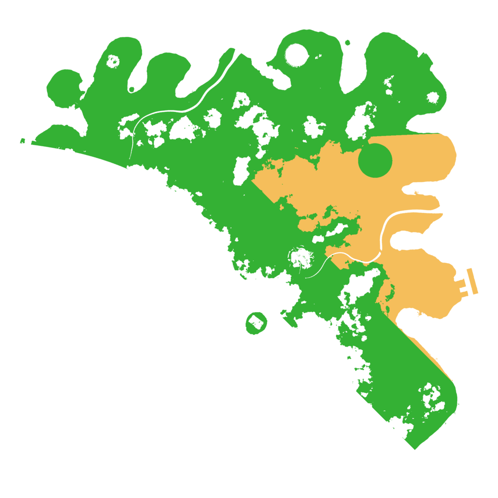 Biome Rust Map: Procedural Map, Size: 3850, Seed: 1104760629