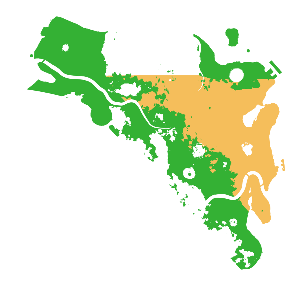 Biome Rust Map: Procedural Map, Size: 3850, Seed: 701489808