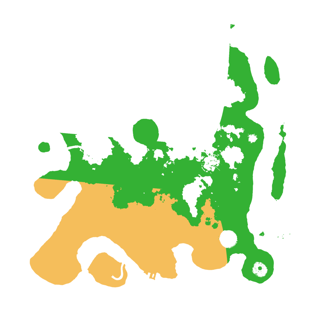 Biome Rust Map: Procedural Map, Size: 3250, Seed: 696396934
