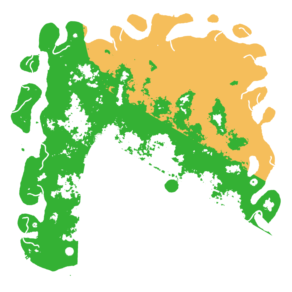 Biome Rust Map: Procedural Map, Size: 6000, Seed: 714466375