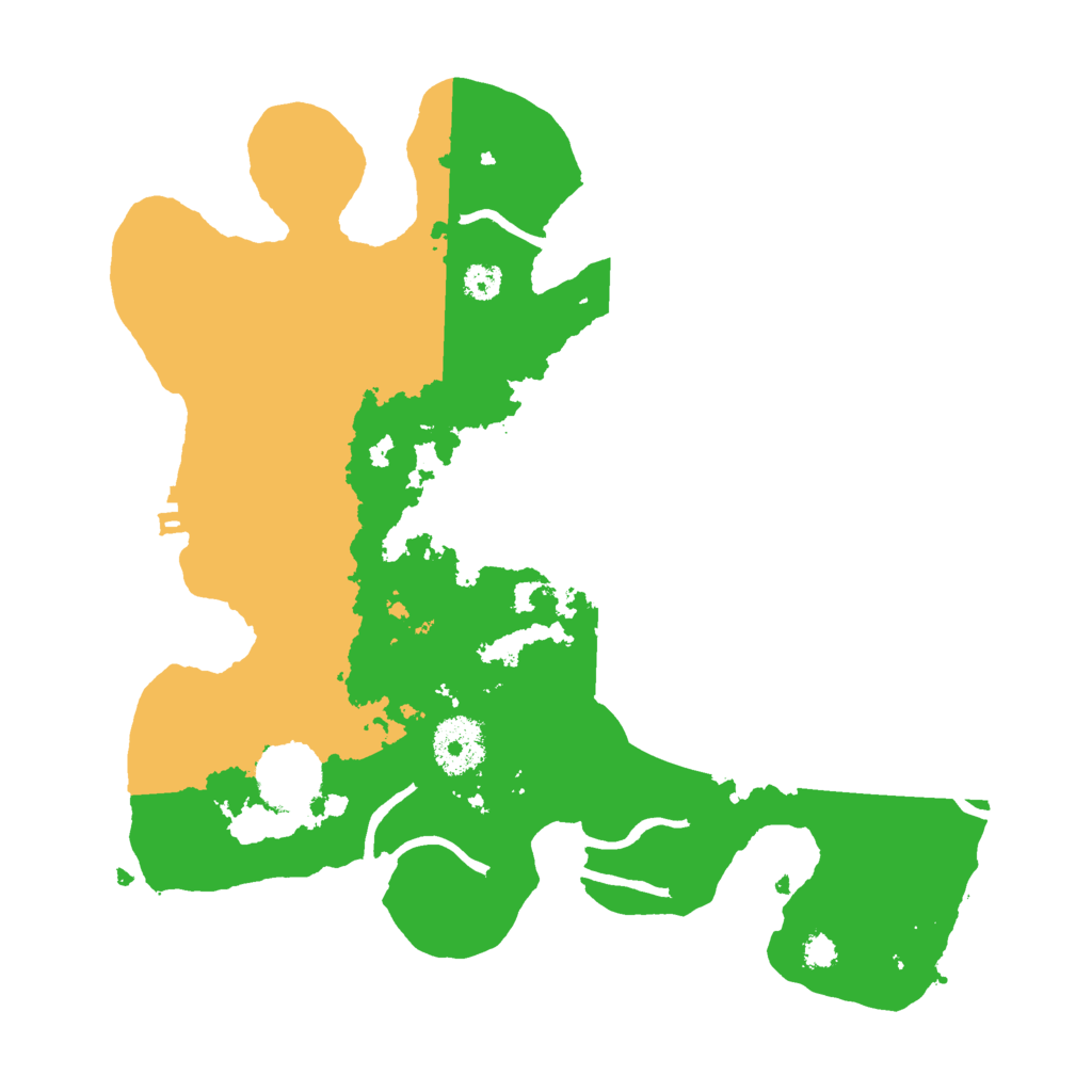Biome Rust Map: Procedural Map, Size: 3000, Seed: 2146466696