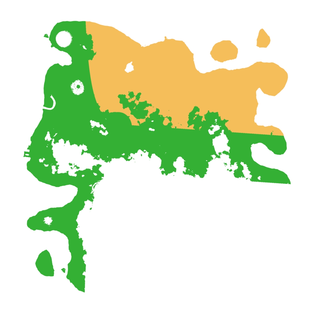 Biome Rust Map: Procedural Map, Size: 3500, Seed: 2131506149