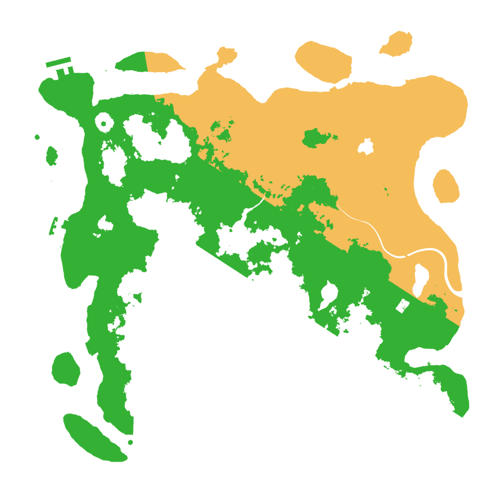 Biome Rust Map: Procedural Map, Size: 4000, Seed: 793845968