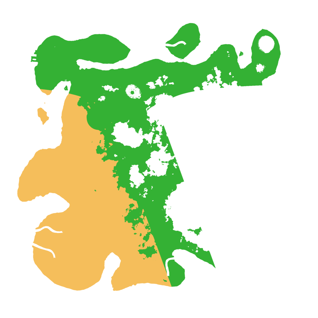 Biome Rust Map: Procedural Map, Size: 3500, Seed: 4724264