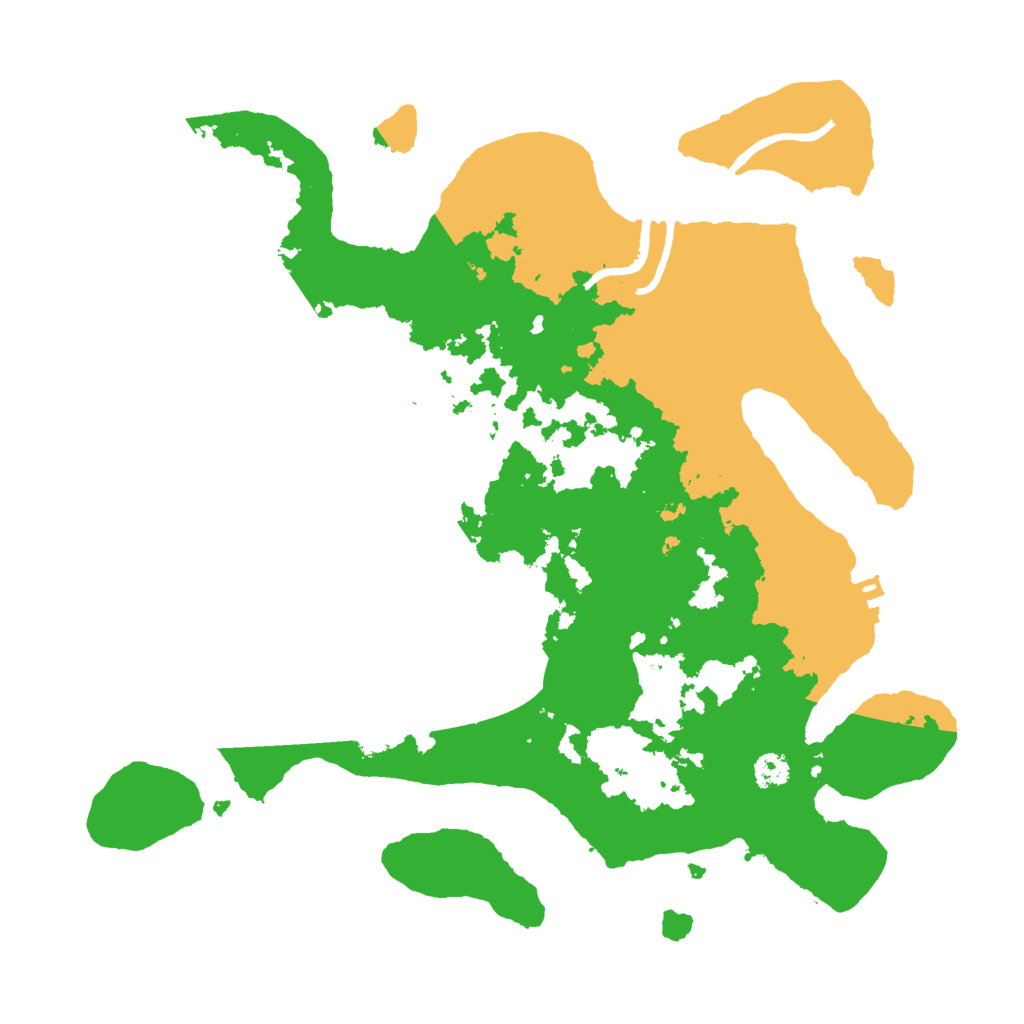 Biome Rust Map: Procedural Map, Size: 3000, Seed: 338304999