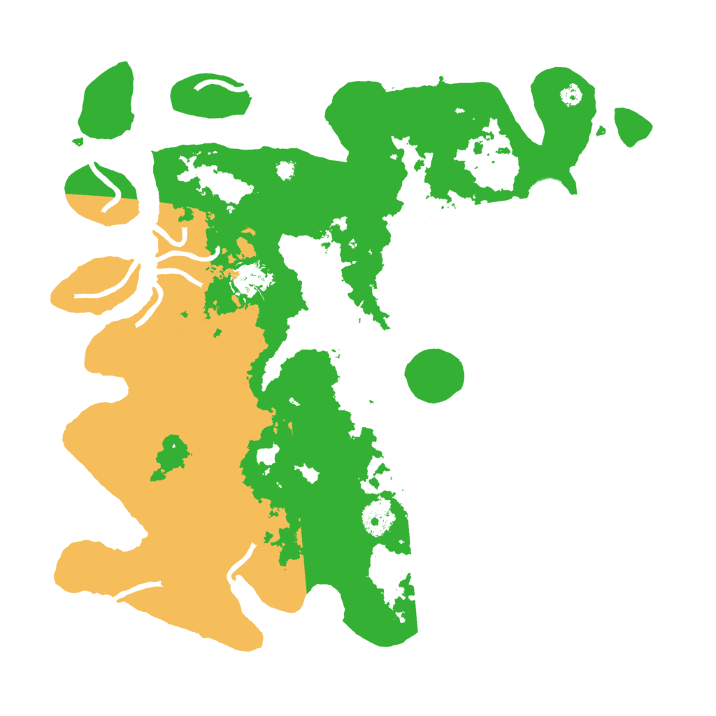 Biome Rust Map: Procedural Map, Size: 3500, Seed: 1207208930
