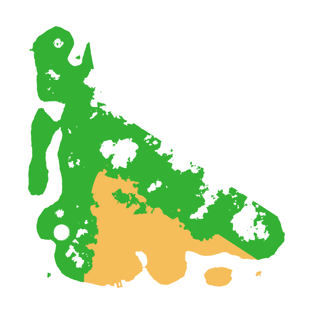 Biome Rust Map: Procedural Map, Size: 3500, Seed: 1696367356