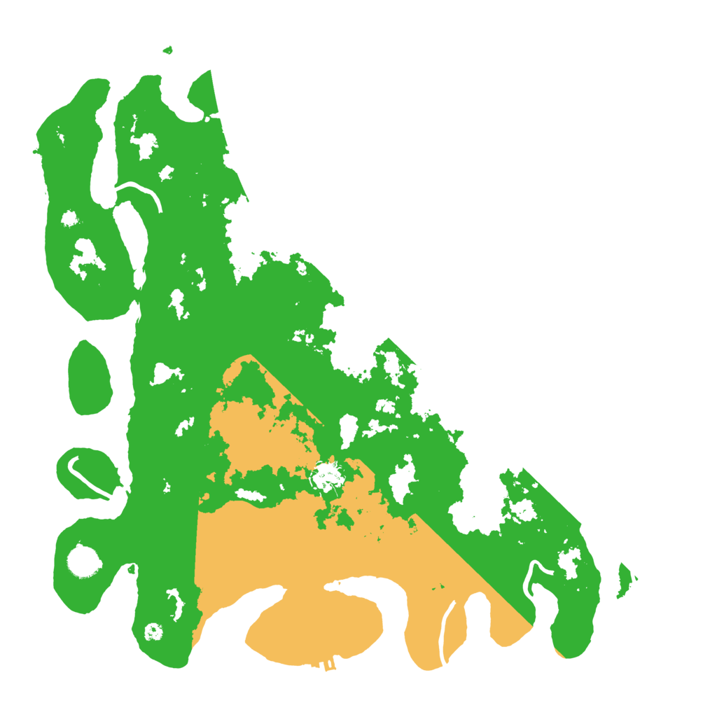 Biome Rust Map: Procedural Map, Size: 4000, Seed: 1585714247