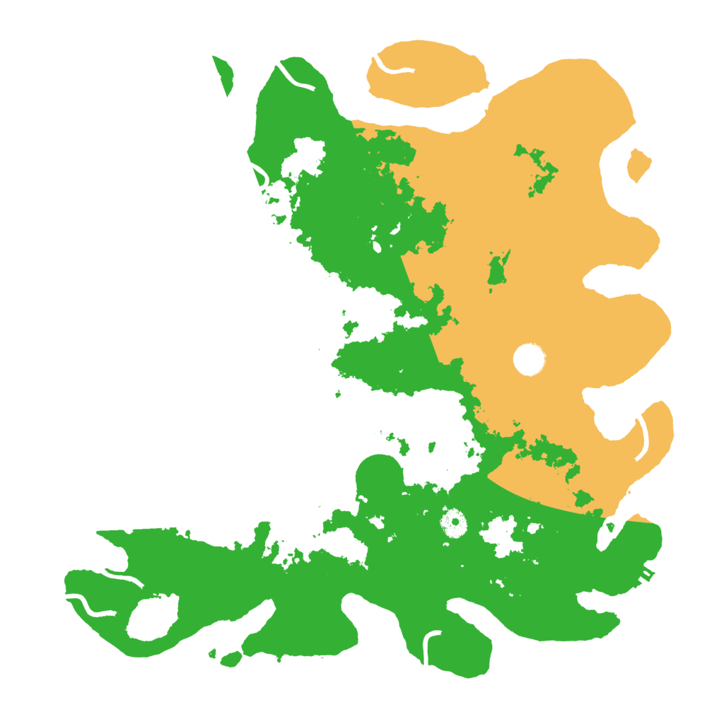 Biome Rust Map: Procedural Map, Size: 4000, Seed: 1844386977