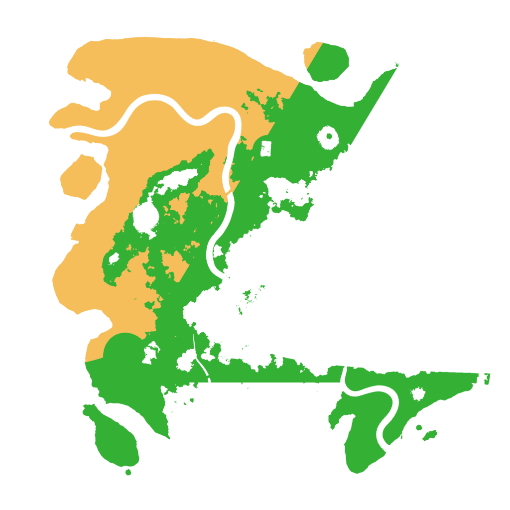 Biome Rust Map: Procedural Map, Size: 3500, Seed: 1503772740