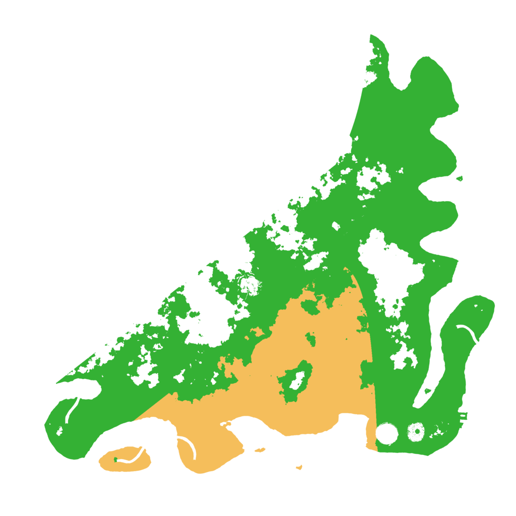 Biome Rust Map: Procedural Map, Size: 4250, Seed: 105