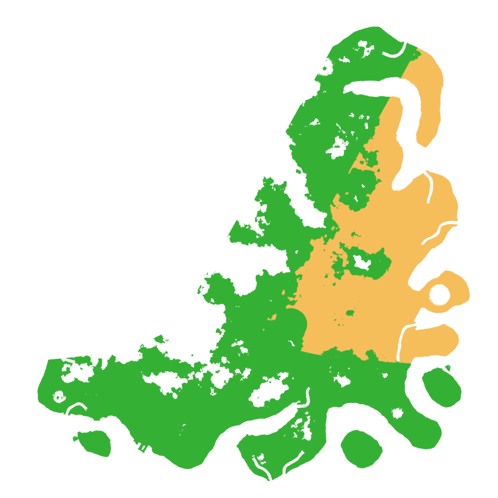Biome Rust Map: Procedural Map, Size: 4250, Seed: 4124562