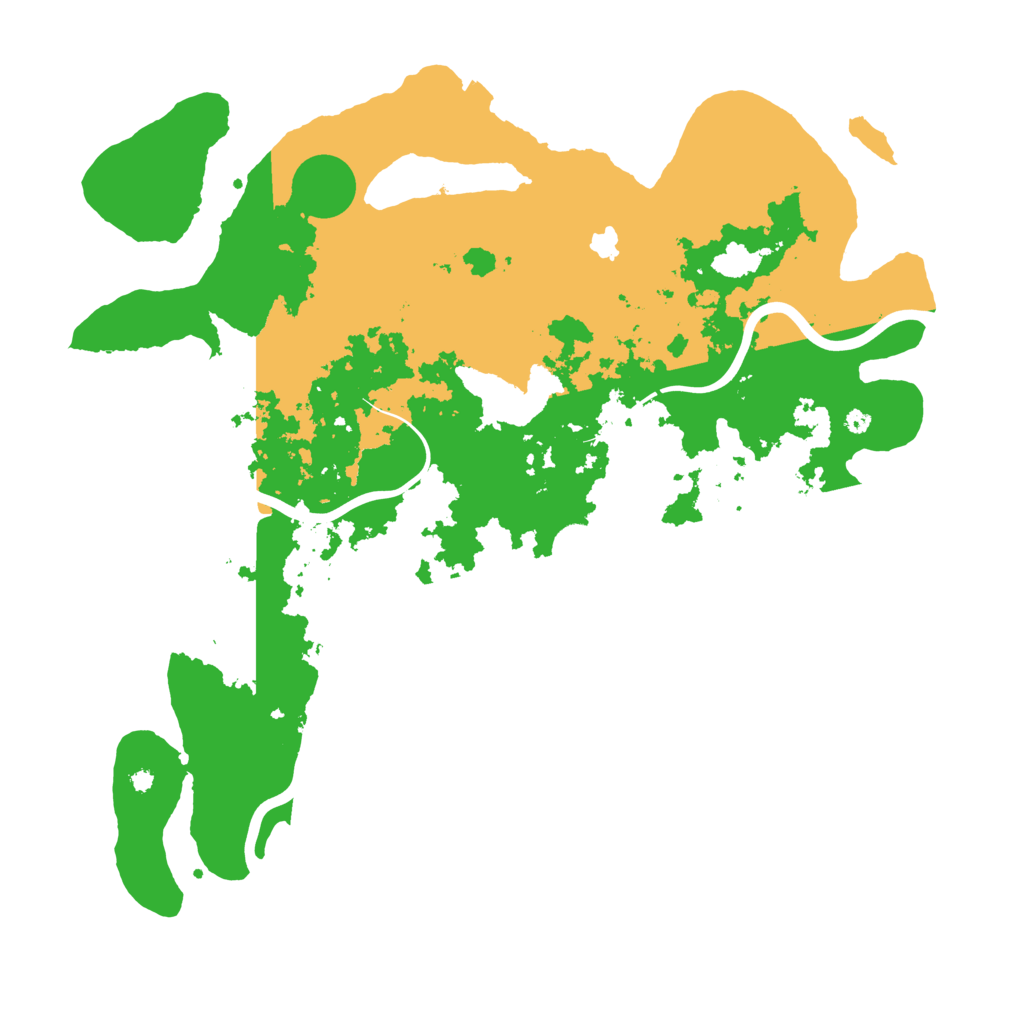 Biome Rust Map: Procedural Map, Size: 4250, Seed: 780370329