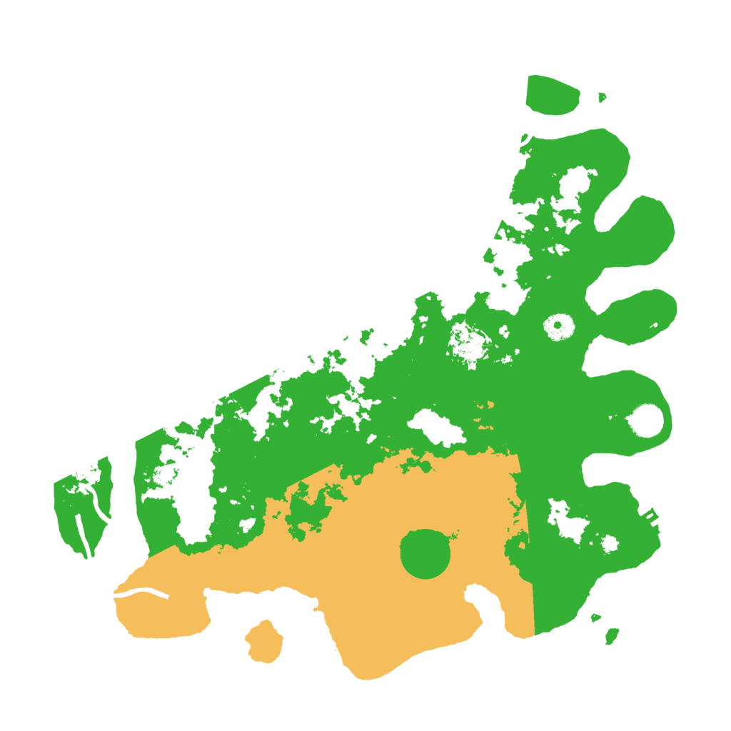 Biome Rust Map: Procedural Map, Size: 3850, Seed: 512980221