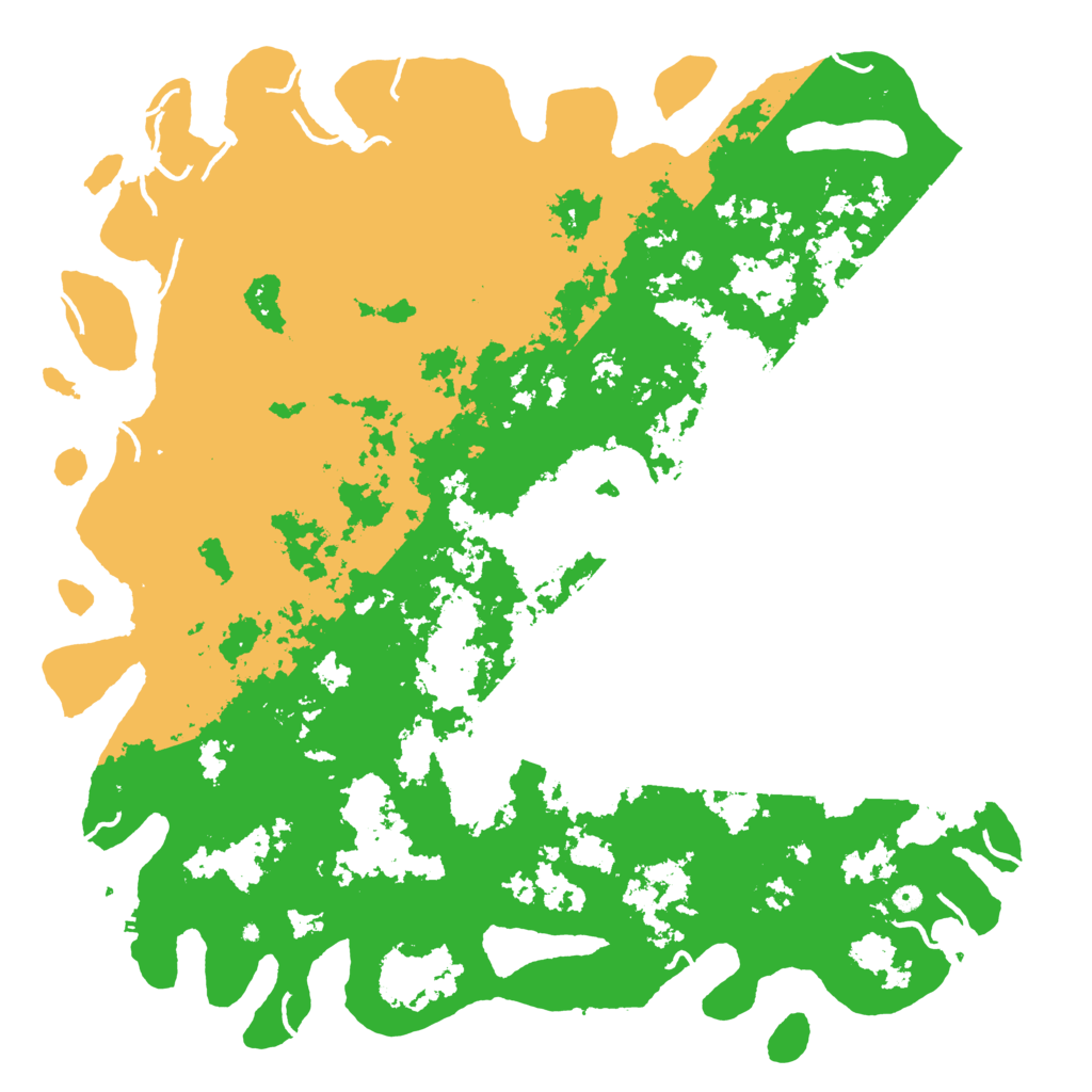 Biome Rust Map: Procedural Map, Size: 6000, Seed: 78031337