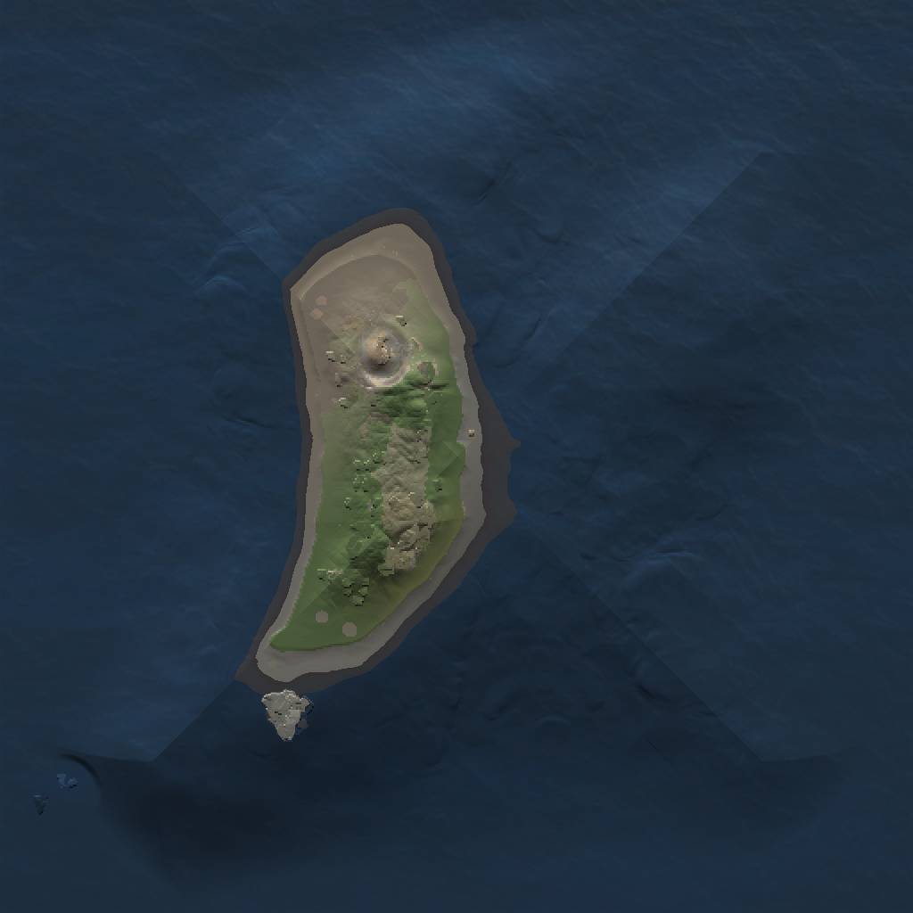 Rust Map: Procedural Map, Size: 1000, Seed: 1036653234, 3 Monuments