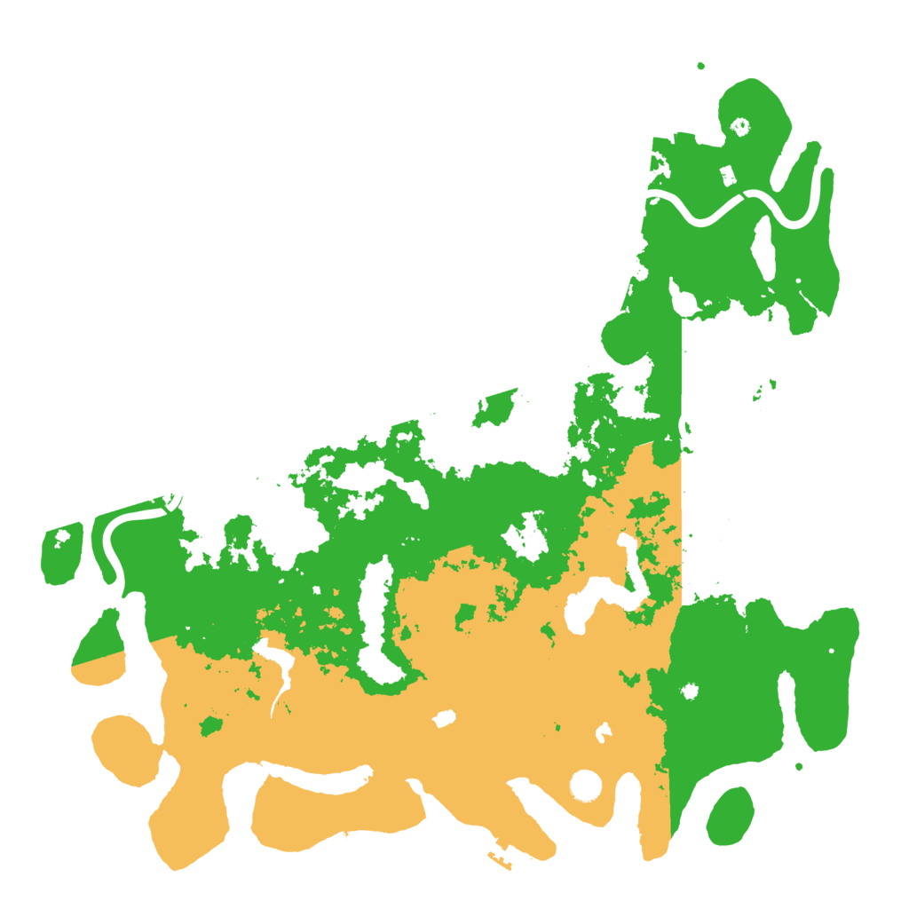 Biome Rust Map: Procedural Map, Size: 5000, Seed: 654987