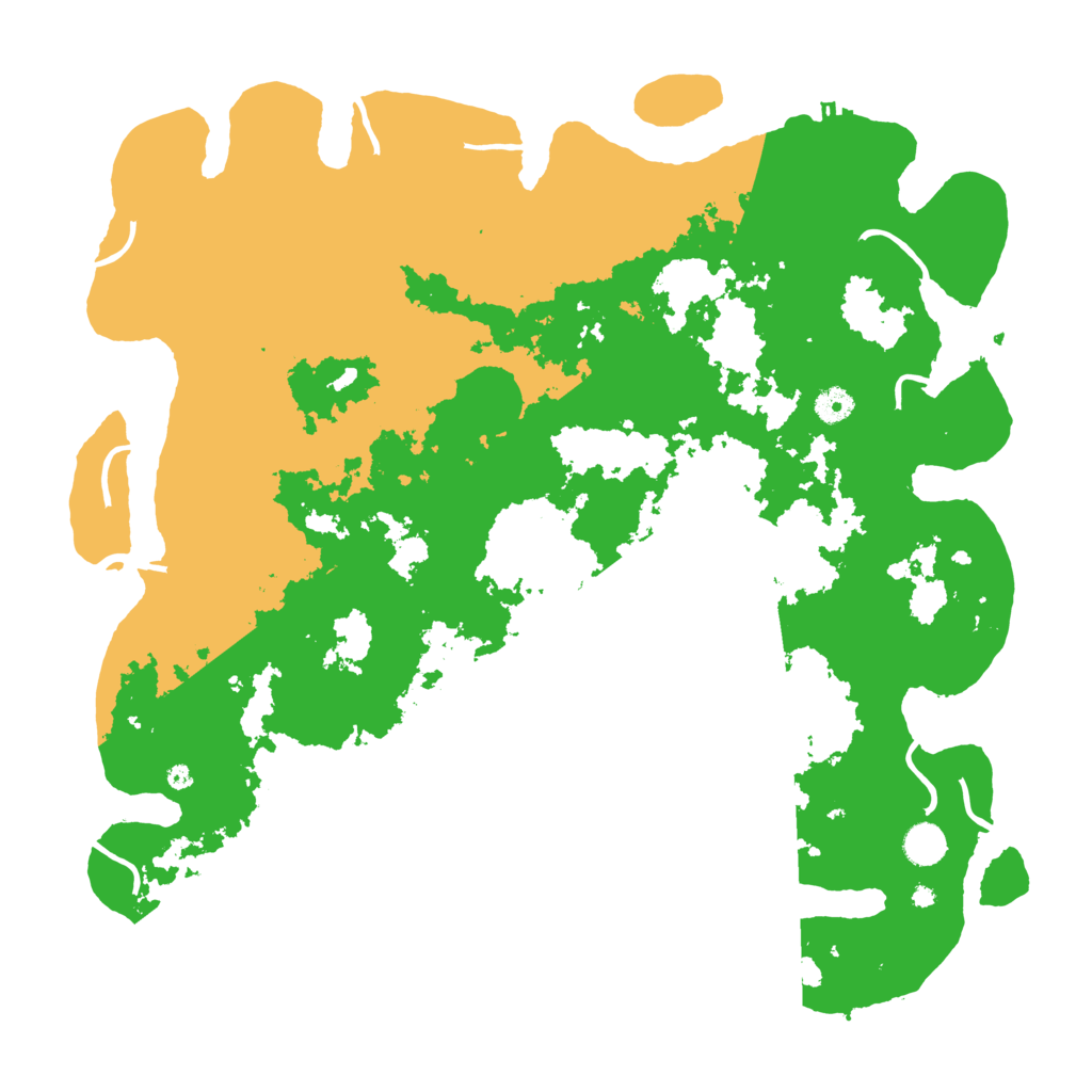 Biome Rust Map: Procedural Map, Size: 4500, Seed: 1962479