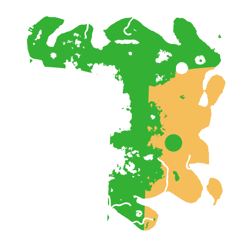 Biome Rust Map: Procedural Map, Size: 3750, Seed: 1320930157