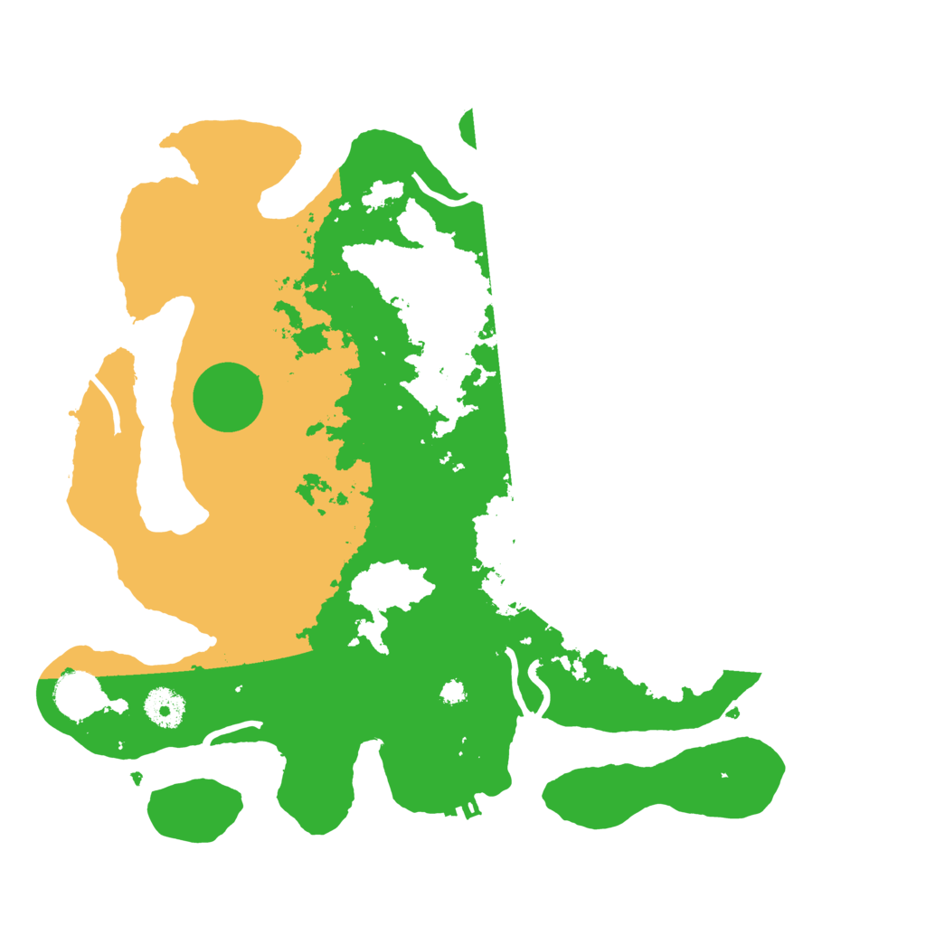 Biome Rust Map: Procedural Map, Size: 3500, Seed: 22628846