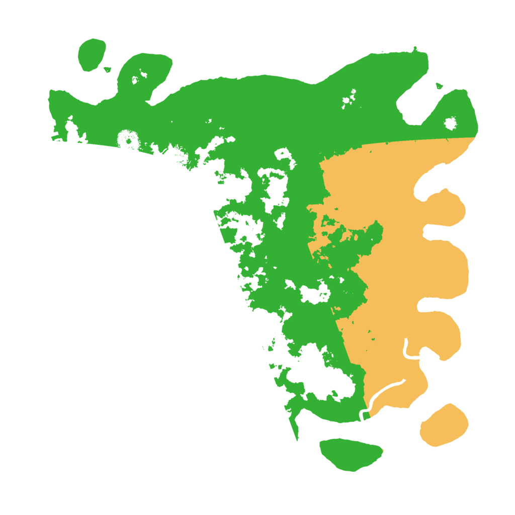 Biome Rust Map: Procedural Map, Size: 3750, Seed: 593903471