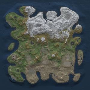 Thumbnail Rust Map: Procedural Map, Size: 3750, Seed: 1589021638, 20 Monuments