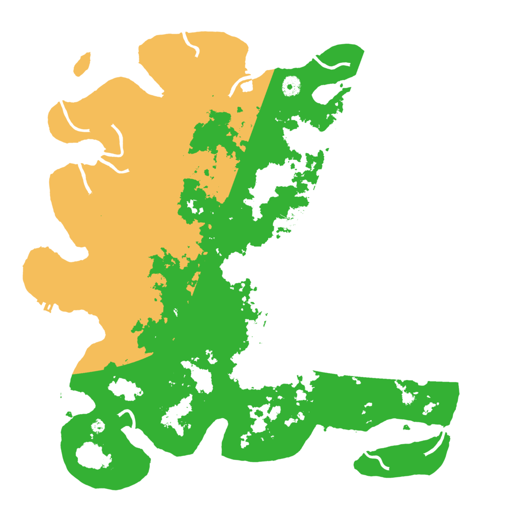 Biome Rust Map: Procedural Map, Size: 4000, Seed: 883654