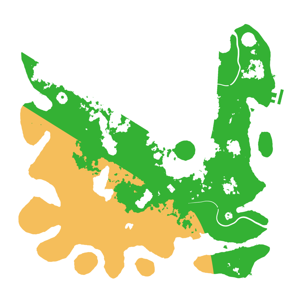 Biome Rust Map: Procedural Map, Size: 4000, Seed: 311514544