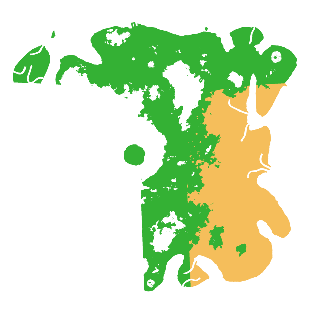 Biome Rust Map: Procedural Map, Size: 4250, Seed: 1001714444