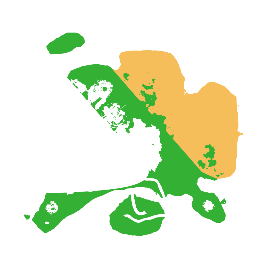 Biome Rust Map: Procedural Map, Size: 2250, Seed: 7980215