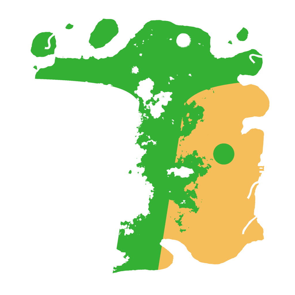 Biome Rust Map: Procedural Map, Size: 3700, Seed: 1688241687