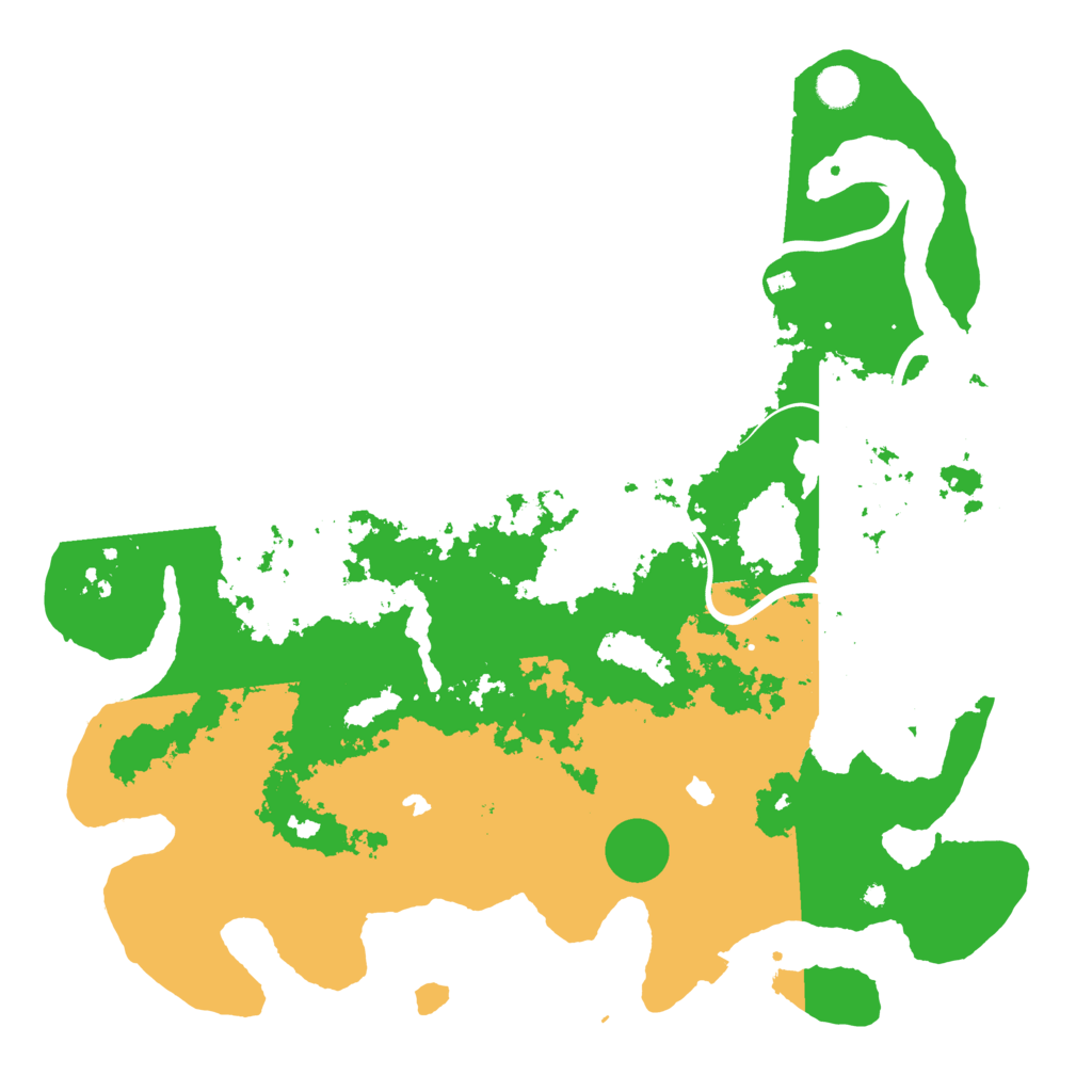 Biome Rust Map: Procedural Map, Size: 4500, Seed: 7012021