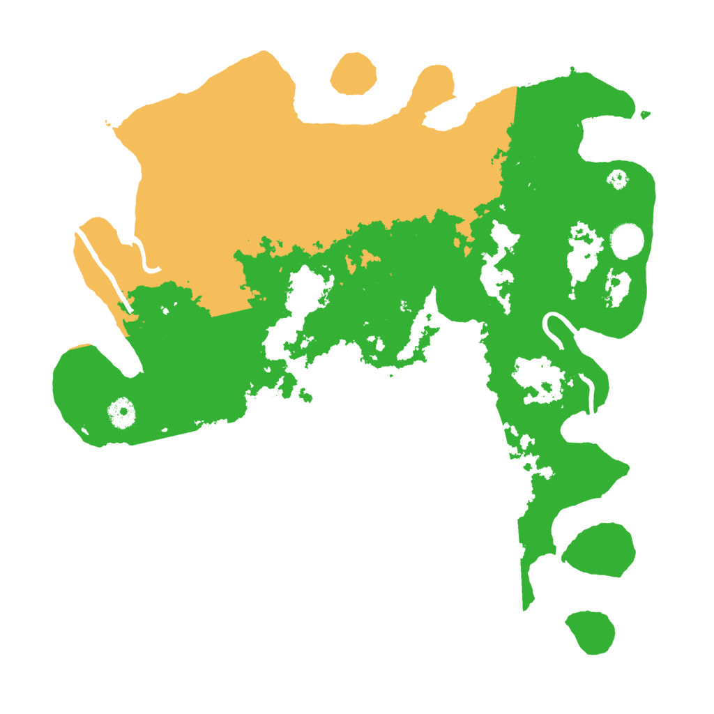 Biome Rust Map: Procedural Map, Size: 3750, Seed: 235725027