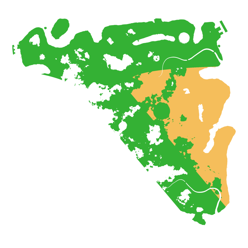 Biome Rust Map: Procedural Map, Size: 4000, Seed: 345570741