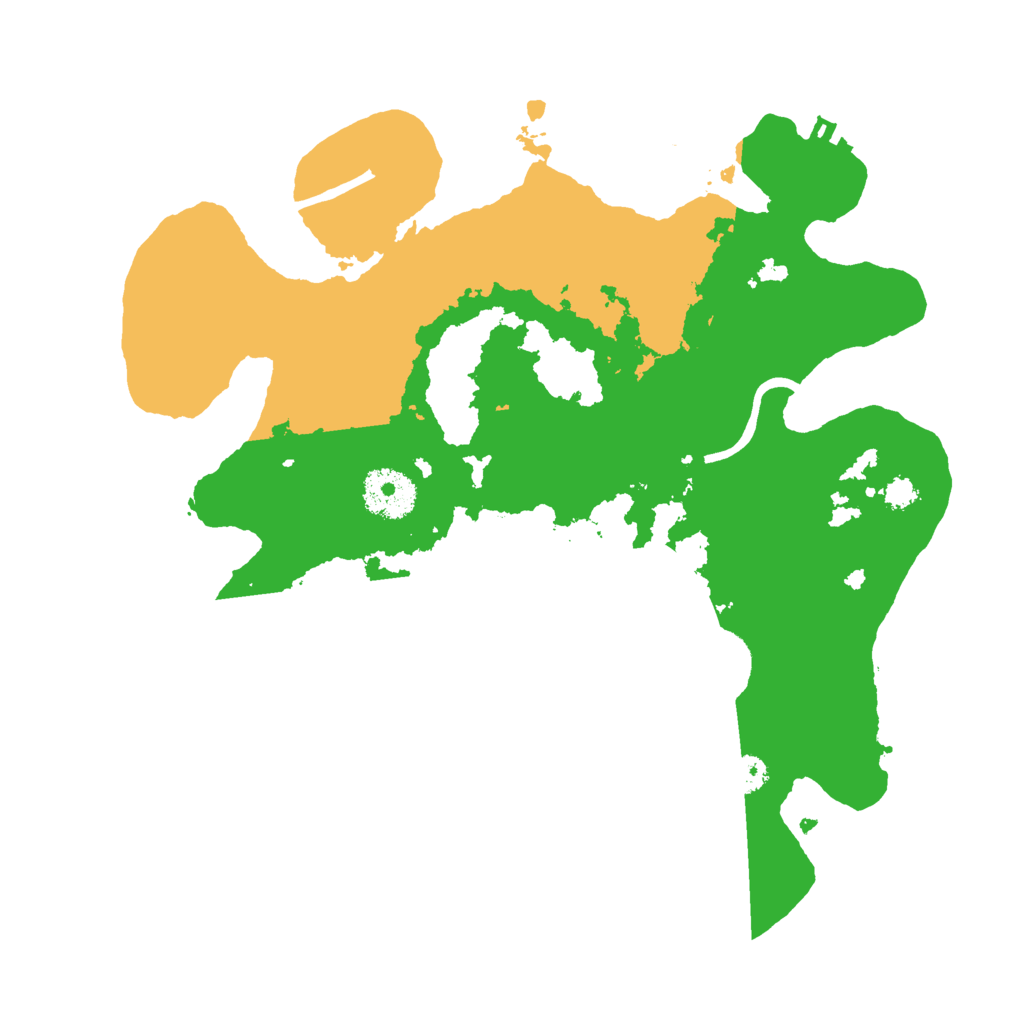 Biome Rust Map: Procedural Map, Size: 3000, Seed: 812352309