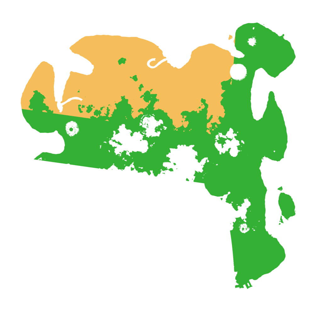 Biome Rust Map: Procedural Map, Size: 3500, Seed: 1672162971