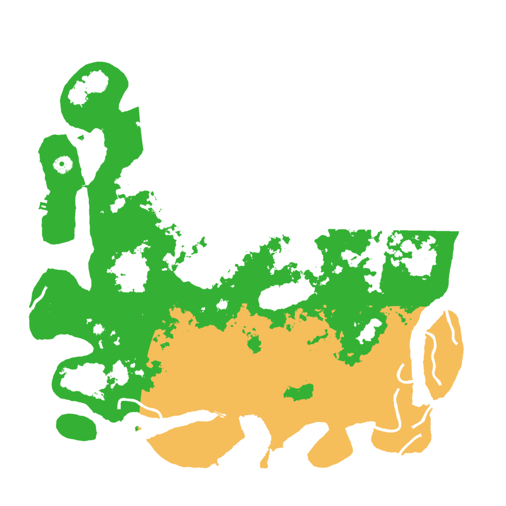 Biome Rust Map: Procedural Map, Size: 4250, Seed: 603288