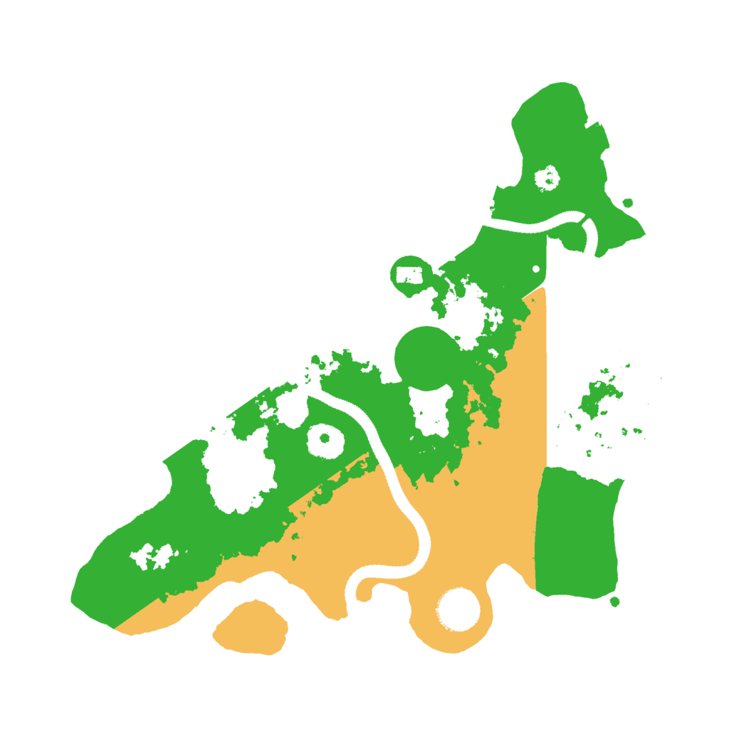 Biome Rust Map: Procedural Map, Size: 3000, Seed: 223221427