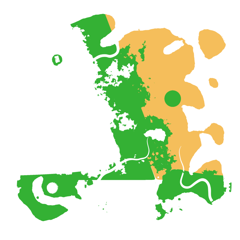 Biome Rust Map: Procedural Map, Size: 3850, Seed: 114535900