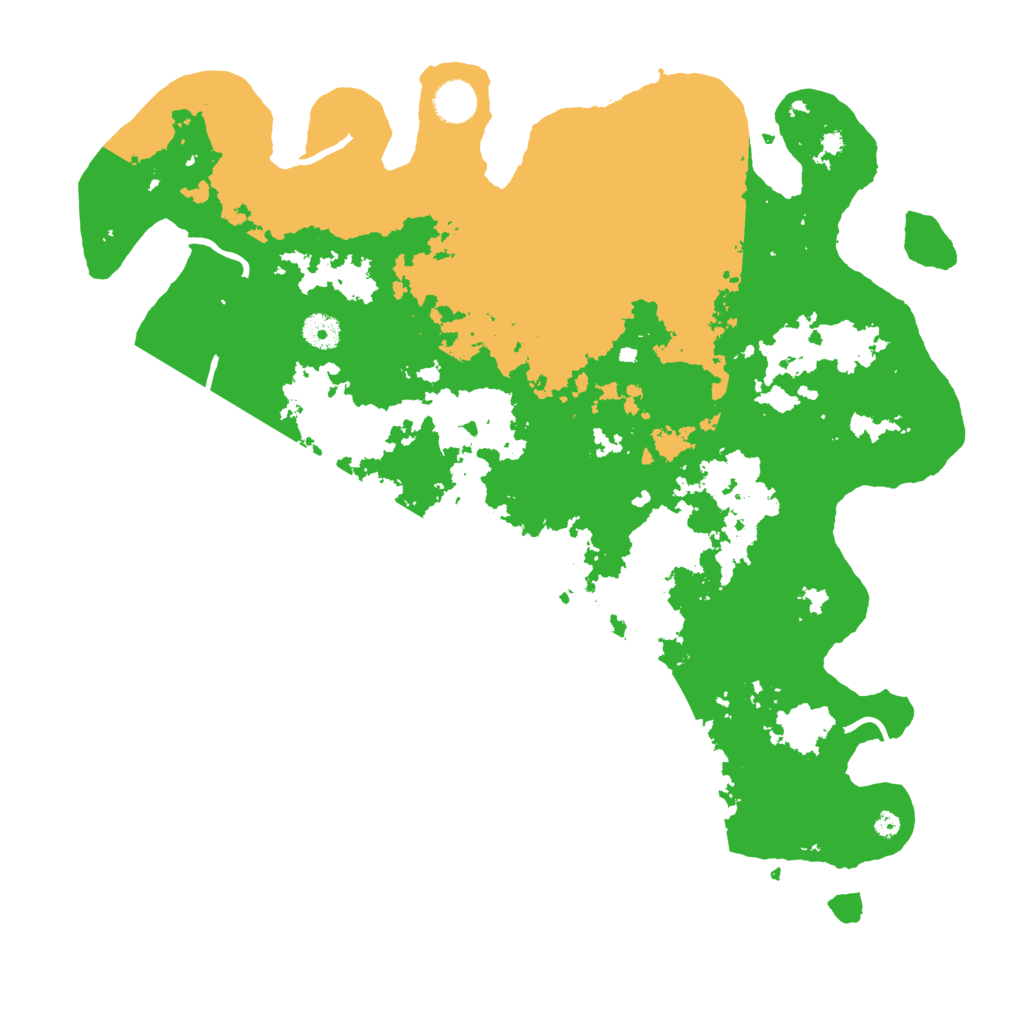 Biome Rust Map: Procedural Map, Size: 4200, Seed: 970329