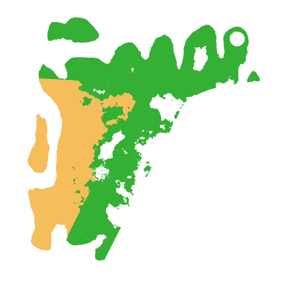 Biome Rust Map: Barren, Size: 3500, Seed: 20000