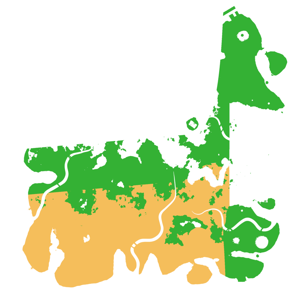 Biome Rust Map: Procedural Map, Size: 4250, Seed: 2134803353