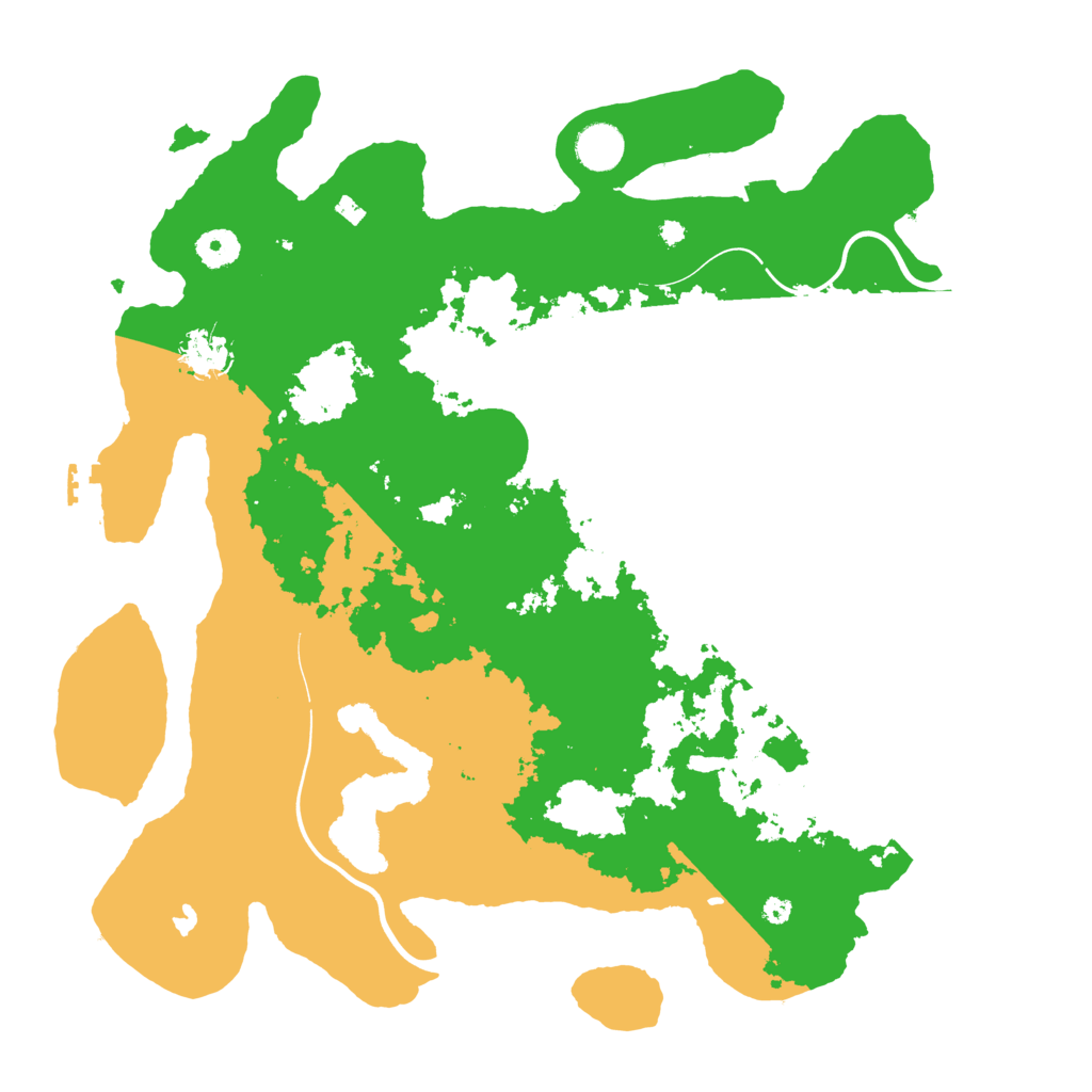 Biome Rust Map: Procedural Map, Size: 4000, Seed: 864660106