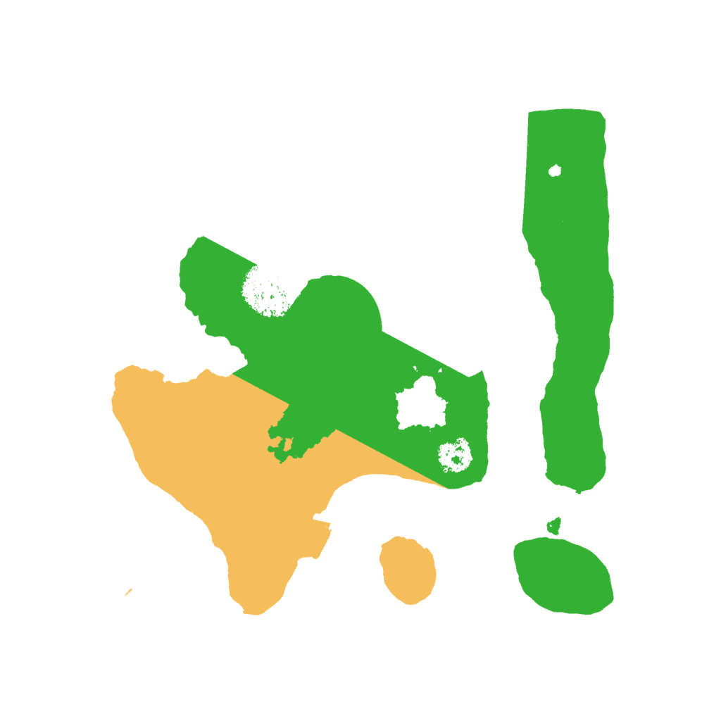 Biome Rust Map: Procedural Map, Size: 2200, Seed: 743854549