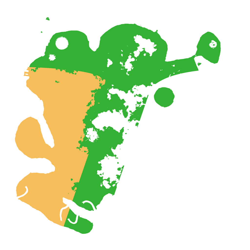 Biome Rust Map: Procedural Map, Size: 3500, Seed: 717556906